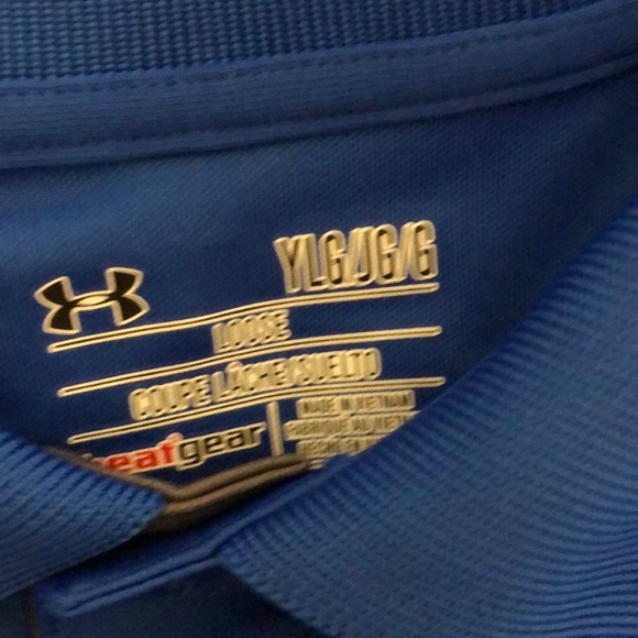 Golf under armor shirts size YL read description - Picture 3 of 6